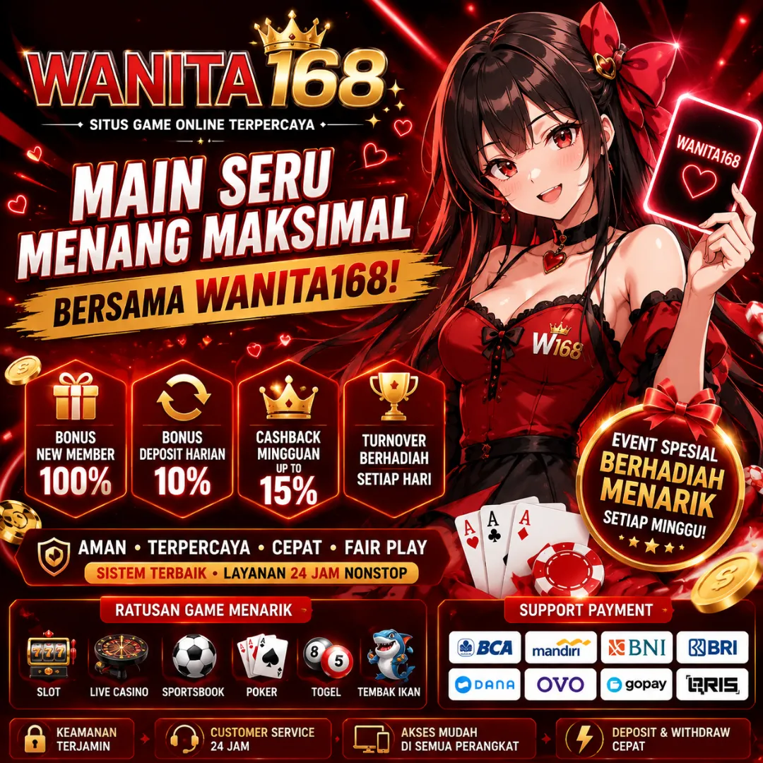 WANITA168Banner
